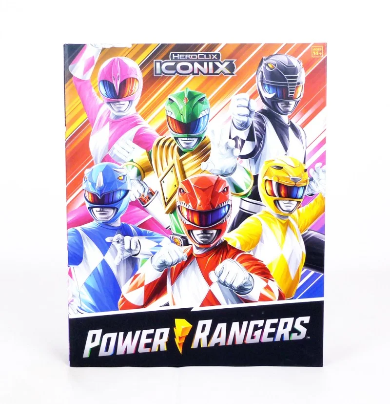 Hasbro HeroClix Power Rangers Iconix Set: Seven Figures, Zord Gameplay and Rita Repulsa