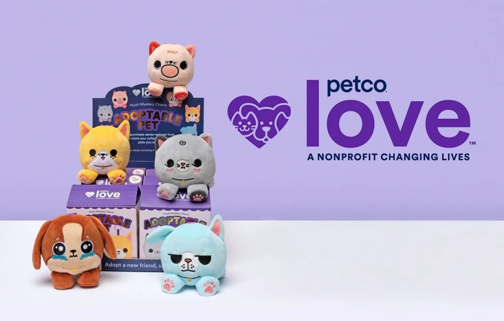 Petco Love Plush Mystery Charm Series Brings Eight Shelter Pet Characters to Collectors