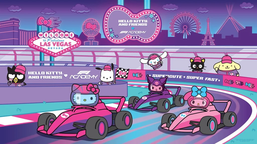 Hello Kitty and Friends Return to Las Vegas for F1 ACADEMY’s November Finale
