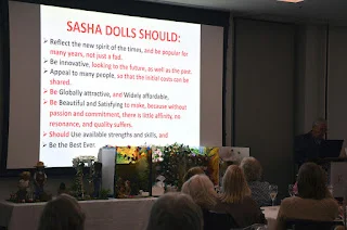 Graphis article about features of Sasha dolls