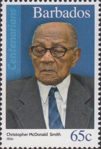 Barbados Centenarians - Barbados 65c Stamp – Christopher McDonald Smith