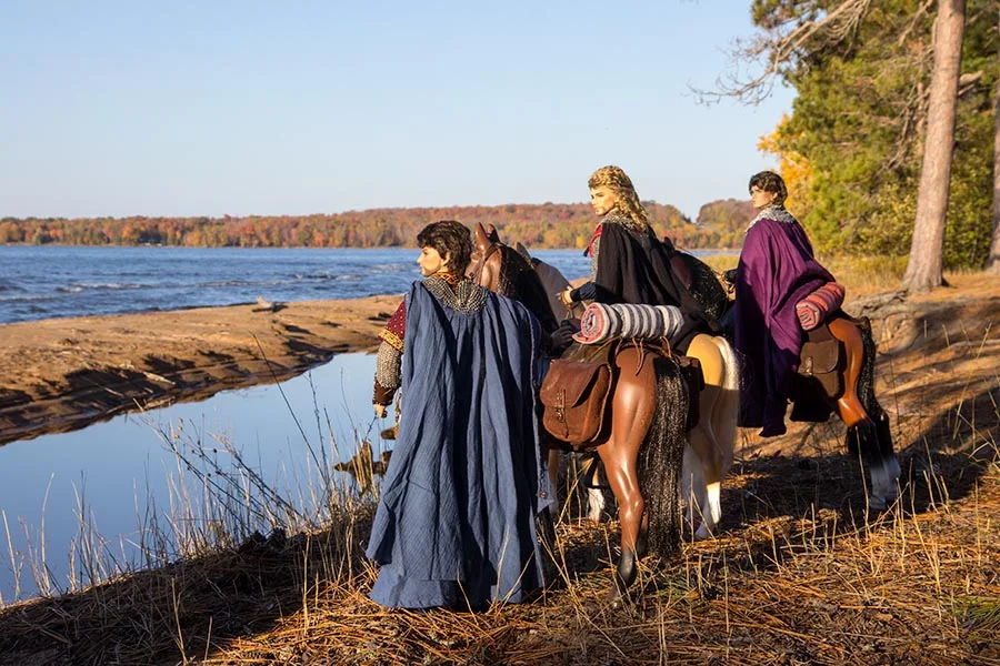 Baron, Rex and Matias: Three Knights on a Cold-Weather Road Trip