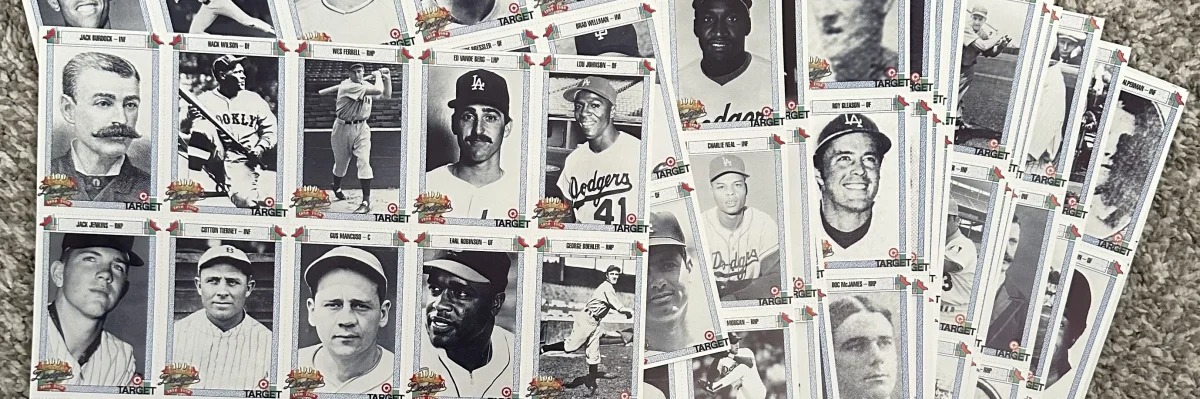 1990 Target Dodgers Set: 1,095 Cards, Six Giveaways and a Checklist of Mysteries