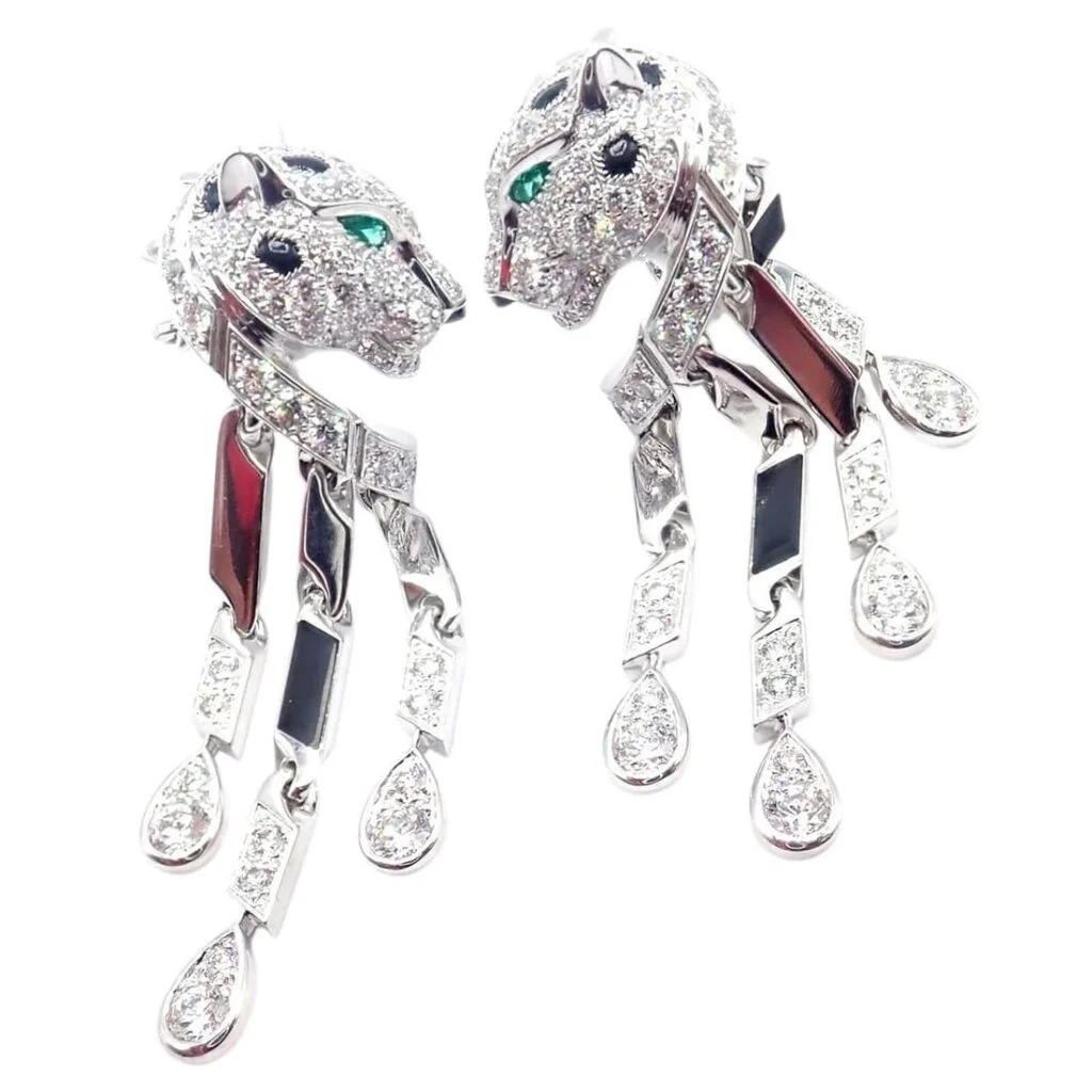 Cartier “Panthère” Panther Earrings
