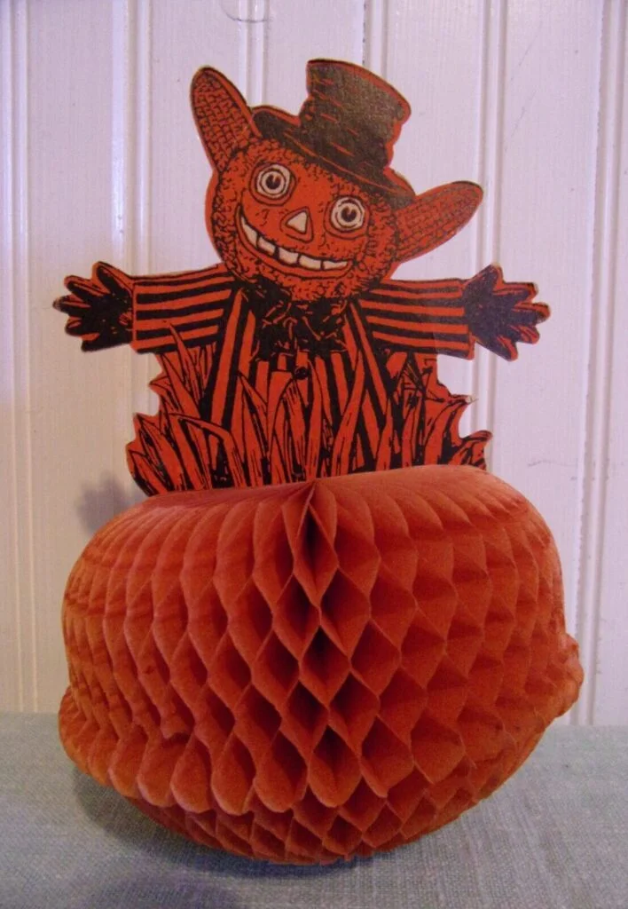 
Vintage 1930s Biestle honeycomb scarecrow