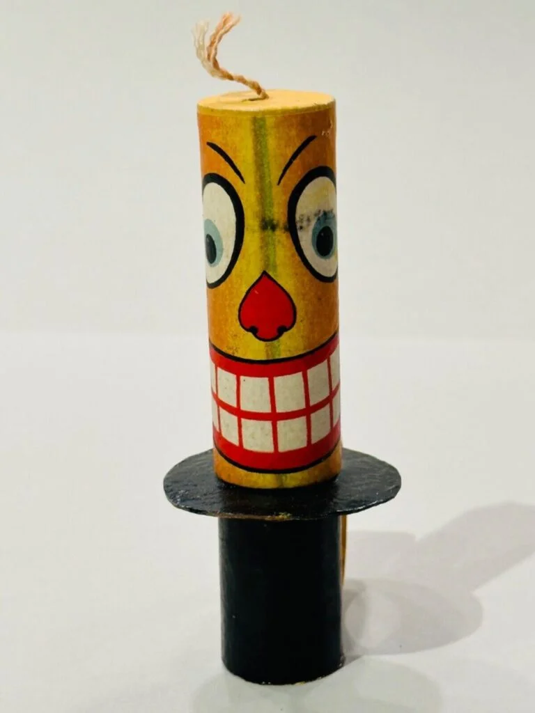 Vintage Halloween 1916–1921 German candy container,