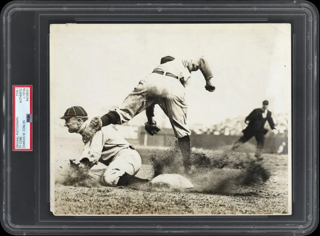1910 Ty Cobb 8x10 photograph