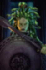 GAZE into the eyes of the Medusa - but only ONCE!