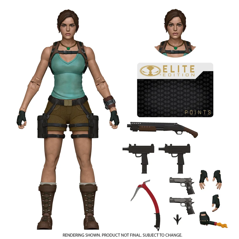 McFarlane Toys’ 7-Inch Lara Croft Figure Will Debut Alongside Legacy of Atlantis