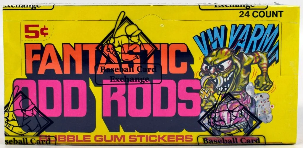 1973 Donruss “Fantastic Odd Rods” wax box