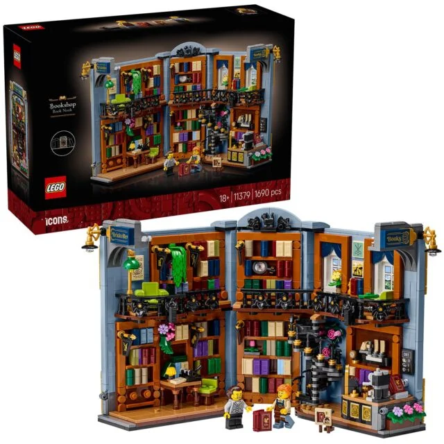 LEGO Icons 11379 Bookshop: Book Nook Arrives October 1, 2026