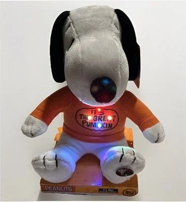 light up Snoopy plush toy