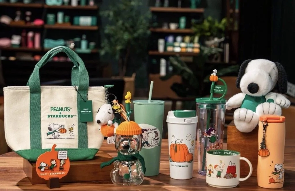 Starbucks Peanuts Halloween merchandise 2026
