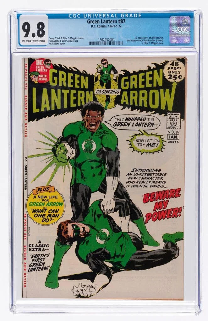 Green Lantern/Green Arrow No. 87, cover-dated December 1971 to January 1972,
