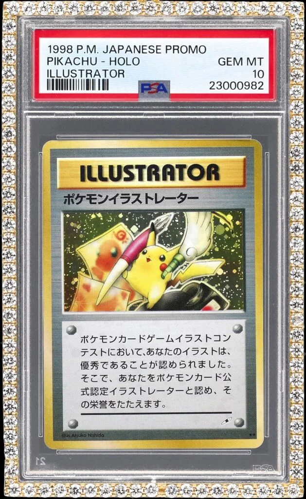 PSA GEM MT 10 Pikachu Illustrator 