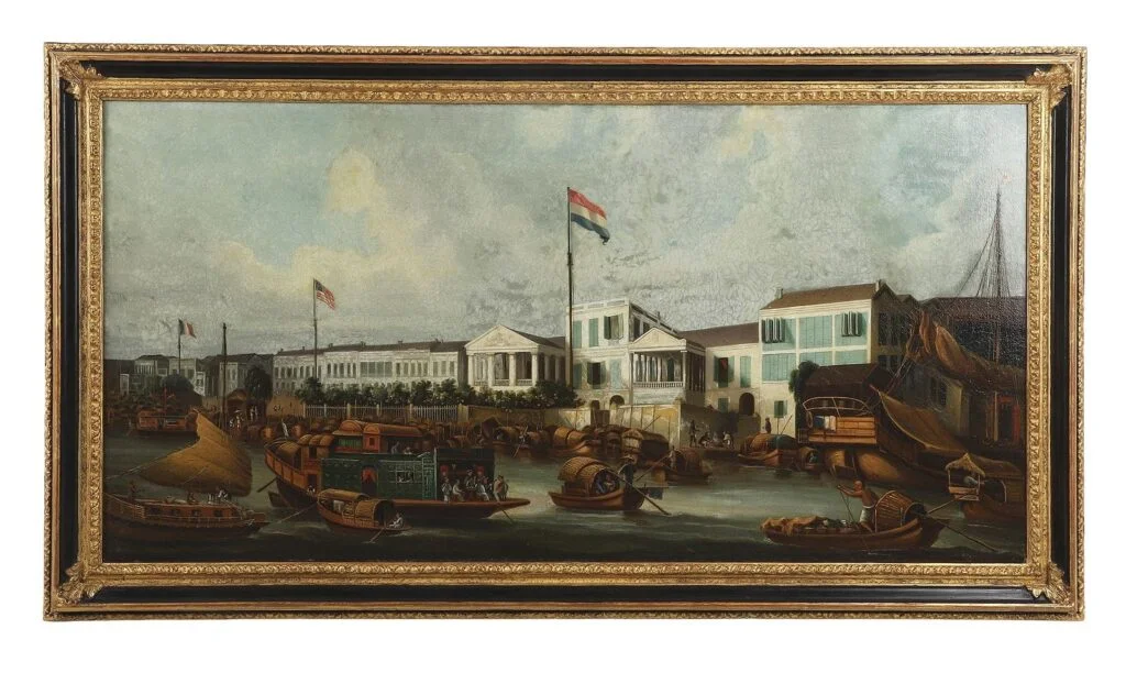 Chinnery School, The European Factories, Canton sold for $5,525 