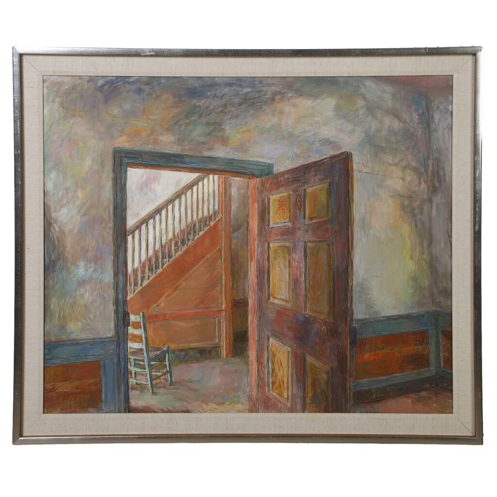 Sarah Blakeslee (North Carolina, 20th century), Untitled Interior Painting,