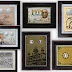 SPMCIL Artwork Frames Pair Indian Commemorative Coins with Themed Displays